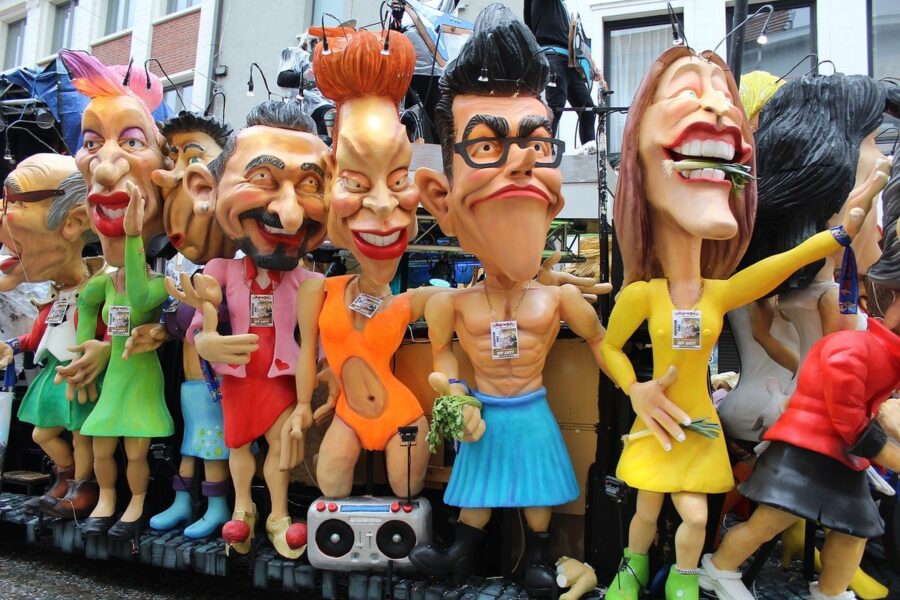 Carnival in Binsch (Belgium)